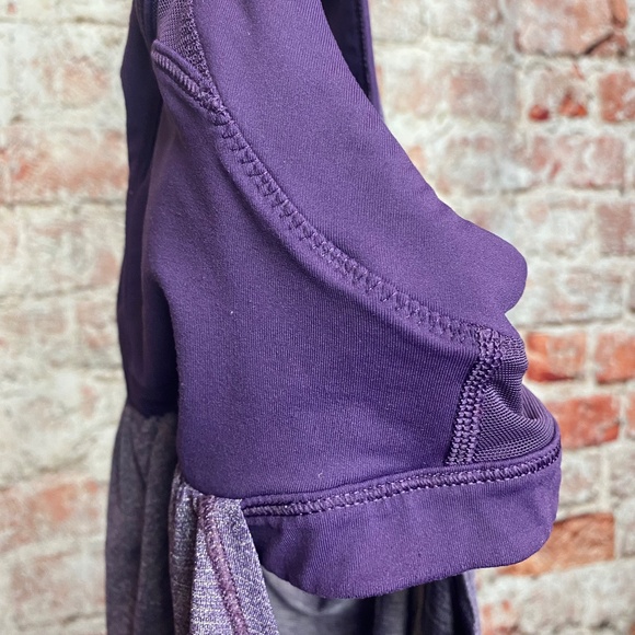 Lululemon Womenʻs Purple 2-In-1 Run Tank Size 4 - Picture 5 of 8